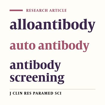 Frequency ofantibodies againstbloodgroup antigens in patient ofGhaem hospitalMashhad