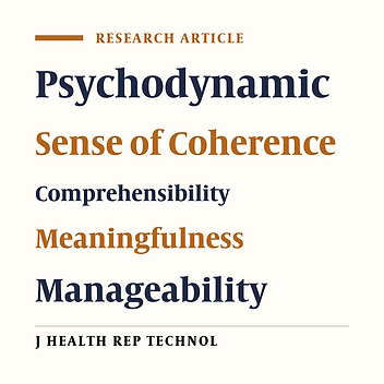The Effectiveness of Psychodynamic Group Therapy on the Components of the Sense of Coherence Among Patients with Colon Cancer