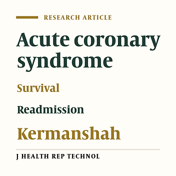 Long Term Survival and Hospital Admission Following Acute Coronary Syndrome; a Cohort Study