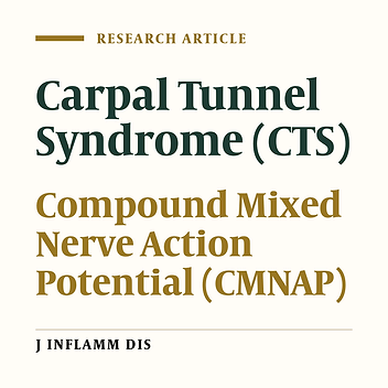 Sensitivity and Speceficity of CMNAP test in diagnosis of CTS‌
