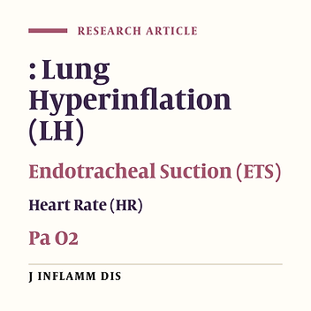 The effect of ETS and LH on HR, rhythm and P a O 2 in open-heart surgery patients