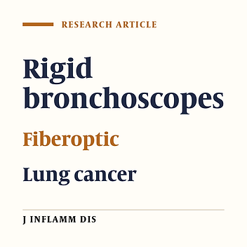 Comparison of rigid and fiberoptic bronchoscopes sensitivity in diagnosis of lung cancer