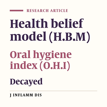 A new model for oral health education