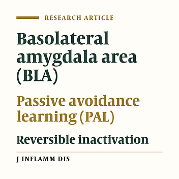 Effects of reversible inactivation of bilateral basolateral Amygdala area on memory storage in rat