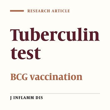 Evaluation of Mantoux Tuberculin test following BCG vaccination in children