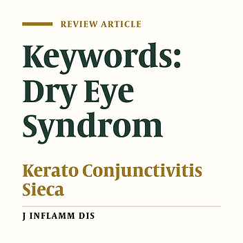 Dry Eye Syndrom