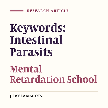 ‌Intestinal parasitic in mentally retarded children of Qazvin