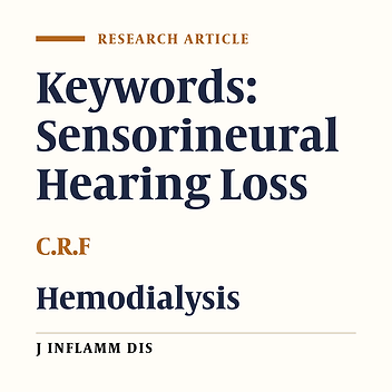 Relationship between hemodialysis and sensorineural hearing loss‌