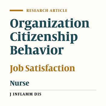 Structural relations between job satisfaction and organization citizenship behavior among nurses of Qazvin and Isfahan hospitals