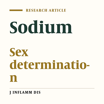 The effect of an additional Sodium diet on sex determination in rats