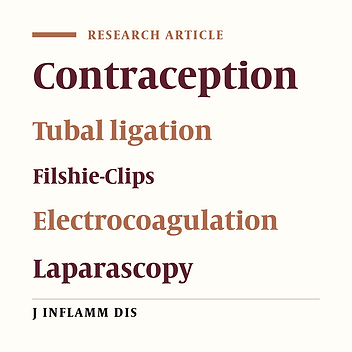 Comparison of tubal ligation by bipolar electrocoagulation and Filshie-Clips