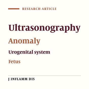 Ultrasonographic evaluation of the fetal genitourinary tract in Kosar Hospital of Qazvin