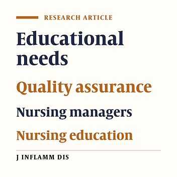 Educational needs of nursing managers about quality assurance of nursing care in Qazvin teaching hospitals