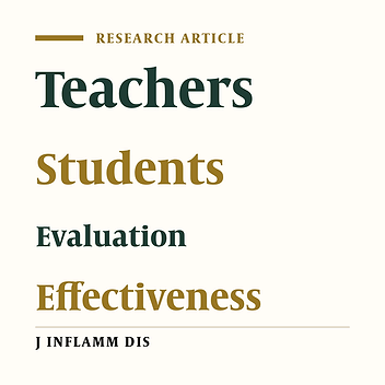 Teachers effectiveness on student assessment of teachers and the course