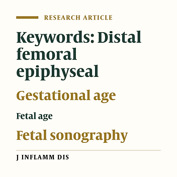 Evaluation of sonographic observation of distal femoral epiphyseal ossification center in the third trimester of pregnancy