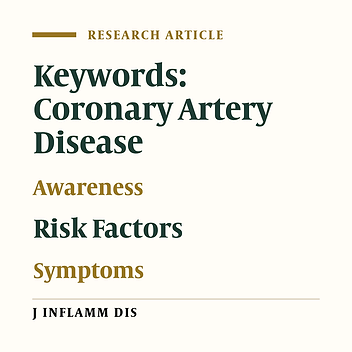 The awareness rate of the symptoms and risk factors of coronary artery disease in over 20- year- old urban population in Zanjan