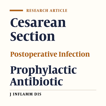 Comparison of two infection control regimens in cesarean section‌