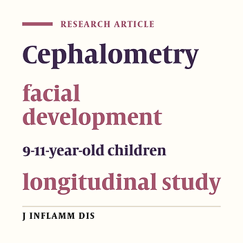 Longitudinal cephalometric growth of 9 - 11 years normal occlusion Iranian children (Qazvin city, 1996-1998)