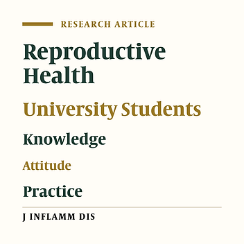 The needs of reproductive health of the university students