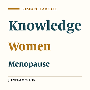 Knowledge of women about menopause in Qazvin