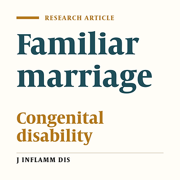 Congenital disabilities in familiar and non-familiar marriage      (Jiroft - 2001)