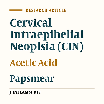Comparison of pap smear alone and pap with acetic acid in diagnosis of cervical neoplasm