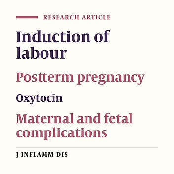 Maternal and fetal complications with expecting treatment and labour induction after 40th week of gestational age