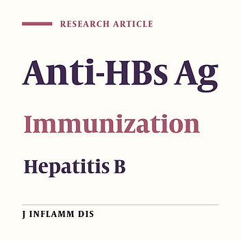 Efficacy of Hepatitis-B vaccine in children from 12 to 16 months in Mashad health centers