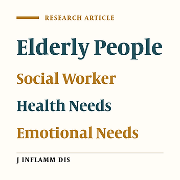 Effect of social working in reduction of elderly health needs