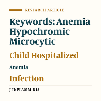 Prevalence and etiology of hypochromic-microcytic anemia in children admitted at Qods Hospital in Qazvin