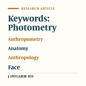 Validity of photoanthropometric method for clinical and objective description of facial structures