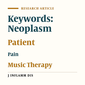 The effect of music therapy on chronic pain in patients with cancer