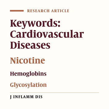 In vitro effect of nicotine and cotinine on susceptibility of LDL to oxidation and hemoglobin glycosylation