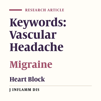 The prevalence of migraine headaches in patients with myocardial infarction