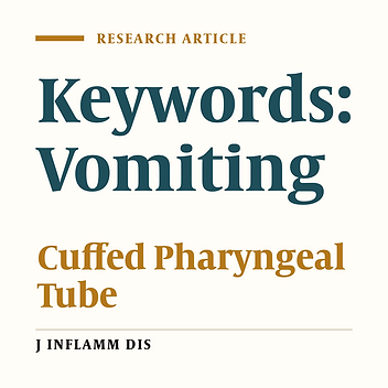 A comparative study on incidence of post tubal ligation vomiting between two different anesthetic airway managements