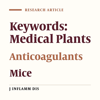 Effect of Satureja Khuzestanica on blood coagulation activity in rats
