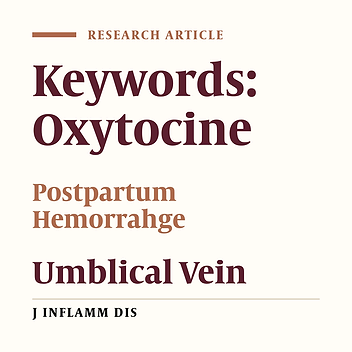 The effect of umbilical vein oxytocin injection on third stage of labor time and postpartum hemmorrhage