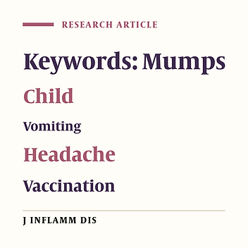 Frequency of hospitalized cases of mumps in Qazvin (2002)