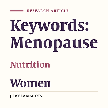 Comparison of nutrient intakes in menopausal and perimenopausal women Tehran Lipid and Glucose Study (TLGS)