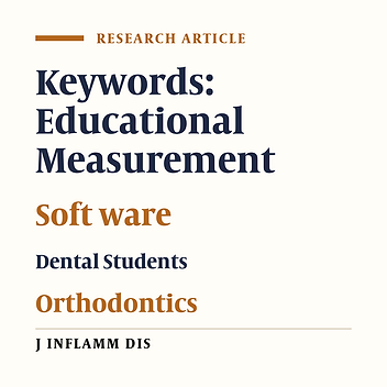 Assessment of two evaluation methods in cognitive domain for dental students in orthodontic department: CBT versus PBT