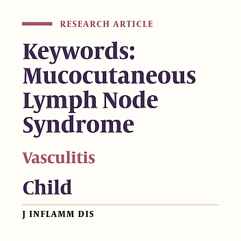 Clinical symptoms and laboratory findings of Kawasaki disease in children