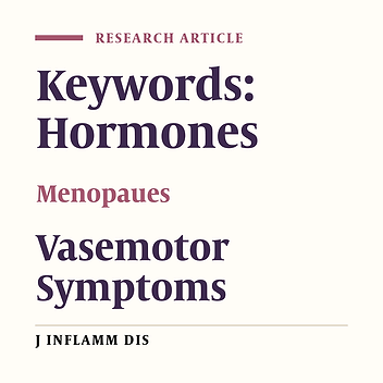 Differential effectiveness of hormone replacement therapy and relaxation techniques on consequences of menopause vasomotor symptoms