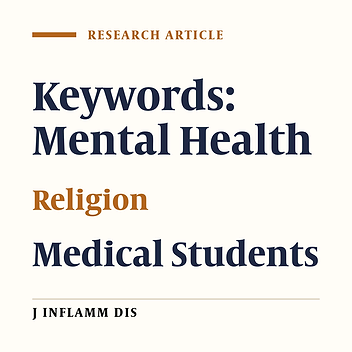 The relationship between religious beliefs and locus of control with mental health