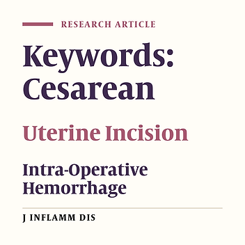 Intra-operative hemorrhage by blunt versus sharp expansion of the uterine