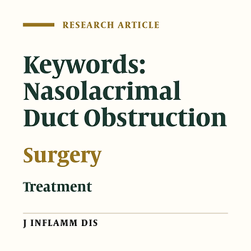Results of endoscopic mechanical dacryocystorhinostomy in primary nasolacrimal duct obstruction