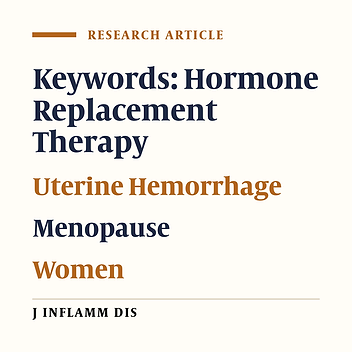 Evaluation of bleeding patterns in postmenopausal women under continuous or sequential hormone therapy