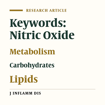 Serum nitric oxide metabolite levels in general healthy population: relation to sex and age