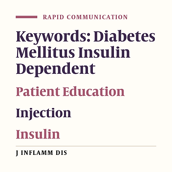 Knowledge and practice on insulin self-injection procedure in diabetic patients at Qazvin diabetes unit