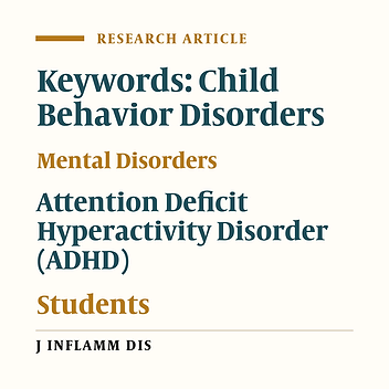 Prevalence and related factors of attention deficit hyperactivity disorder in students of Yazd primary schools (2004)