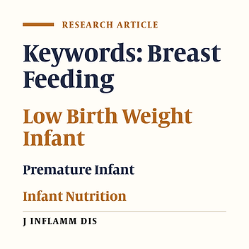 The effect of educational intervention on continuous breast feeding in low birth weight infants